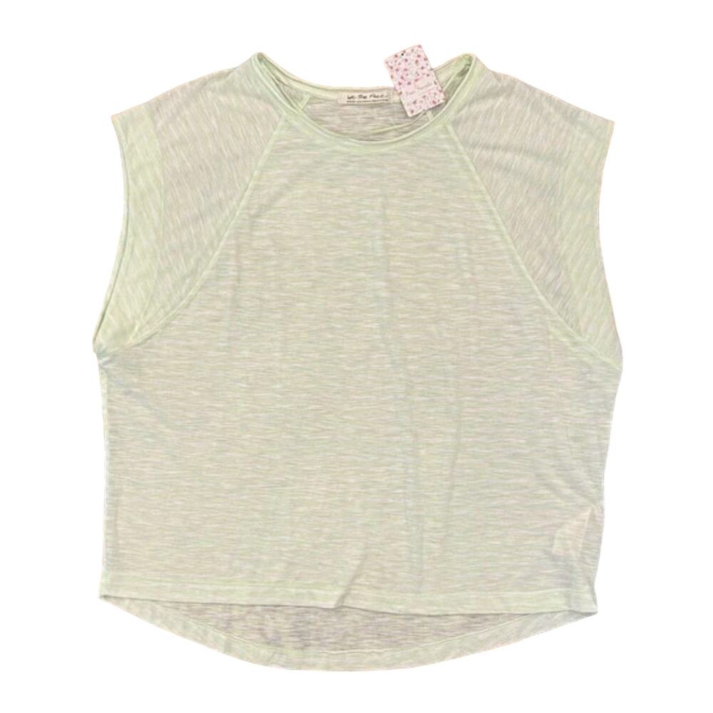Free People Mint Green Short Sleeve Tee